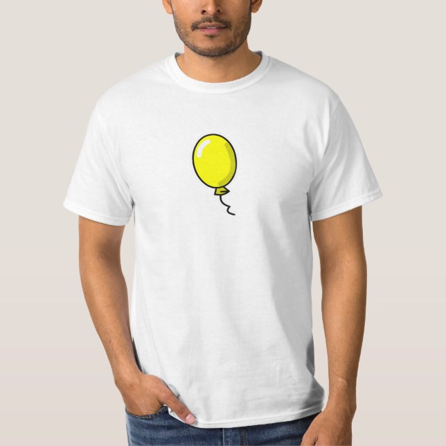 Basic yellow balloon shirt (Front)