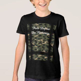 Basic Young Masc Camouflage Organic-2 Tri-Blend Shirt
