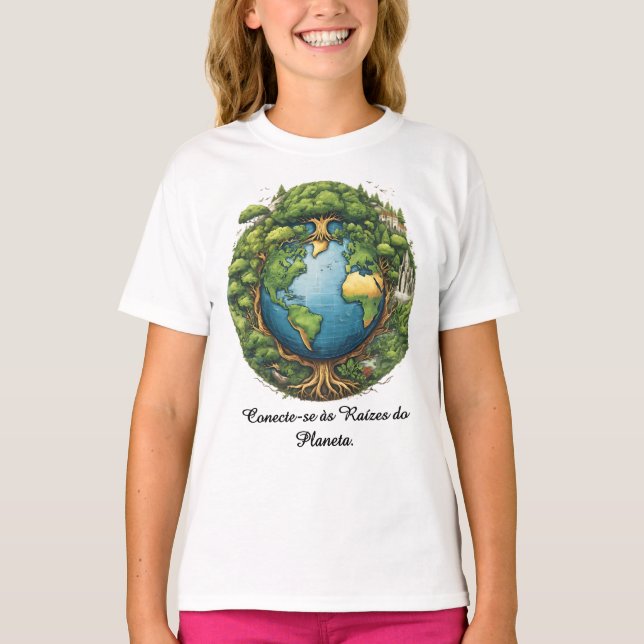 Basic Youth Fem Shirt World-1 roots (Front)