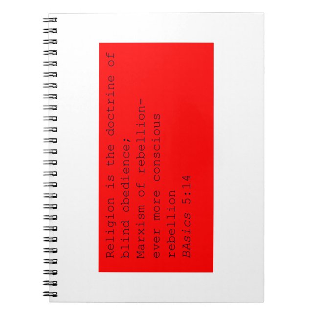 BAsics 5:14 notebook (Front)