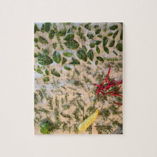 Basil and Peppers Jigsaw Puzzle