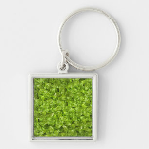 Basil Leaves Pattern Keychain