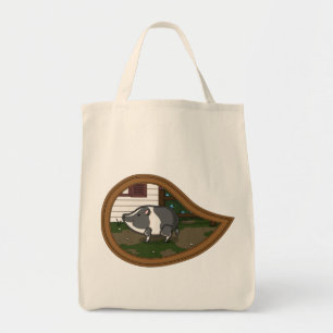Basil the Pig Tote Bag