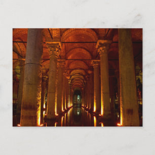 Basilica Cistern Postcard