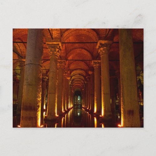 Basilica Cistern Postcard