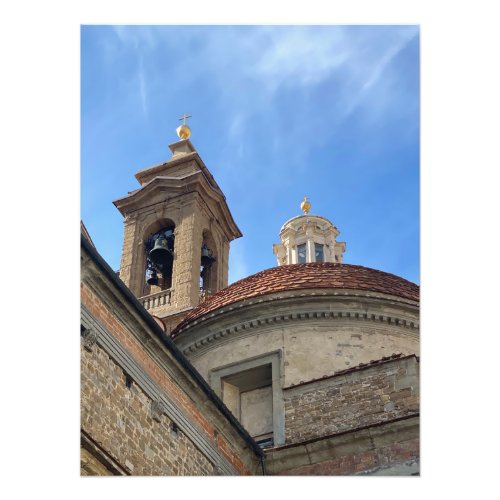 Basilica de Lorenzo in Florence Italy Photo Print