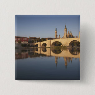 Basilica de Nuestra Senora de Pilar Pinback Button