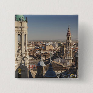 Basilica de Nuestra Senora del Pilar Pinback Button