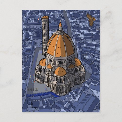 Basilica di San Lorenzo Florence Italy Postcard