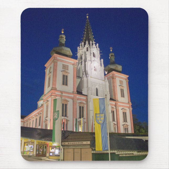 Basilica In Mariazell Mouse Pad (Front)
