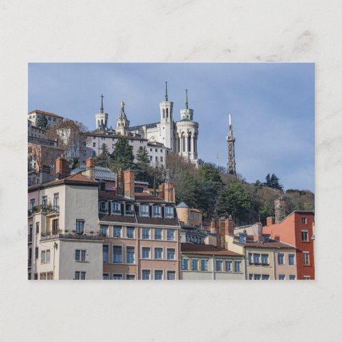 Basilica of Notre_Dame de Fourvire 2 postcard
