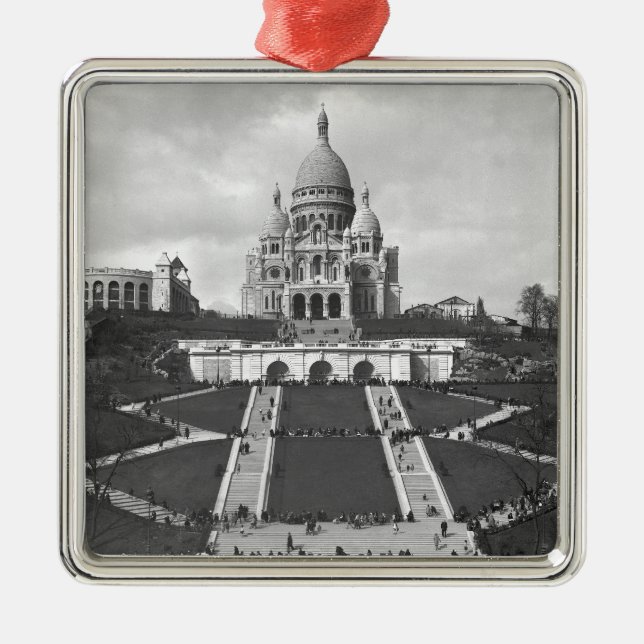 Basilica of Sacre-Coeur, Montmartre, 1876-1910 Metal Ornament (Front)