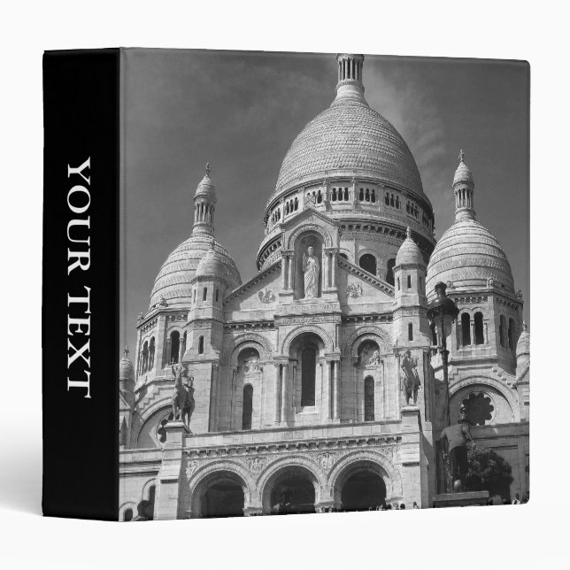 Basilica of Sacré-Cœur Paris France Binder (Front/Spine)