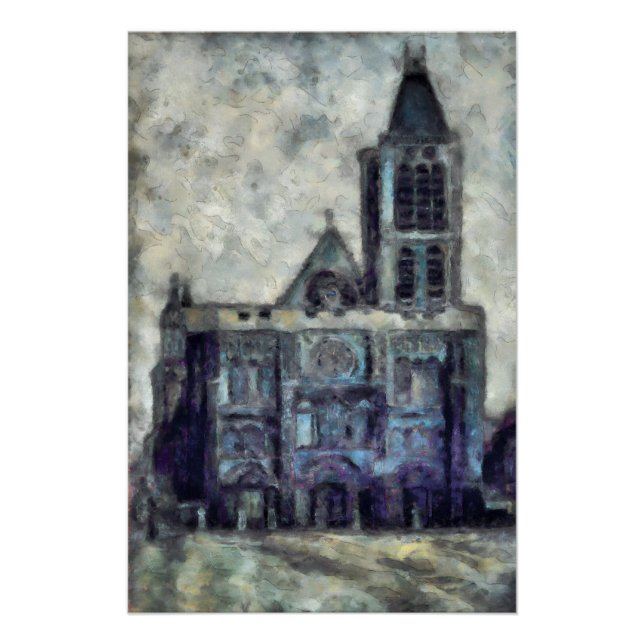 Basilica of Saint Denis Poster (Front)