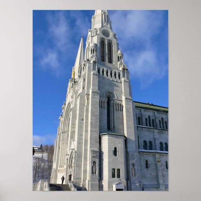 Basilica of Sainte Anne de Beaupre, Quebec, Canada Poster (Front)