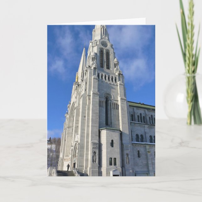 Basilica of Sainte Anne de Beaupre, Quebec, Canada Thank You Card (Front)