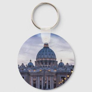Basilica of San Pietro, Rome (Italy) Keychain