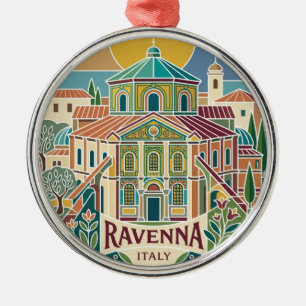 Basilica of San Vitale Italy Metal Ornament