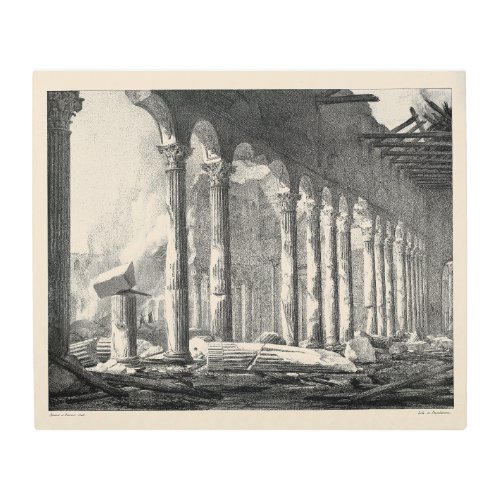 Basilica of St Paul Outside the Walls _ Rome Metal Print