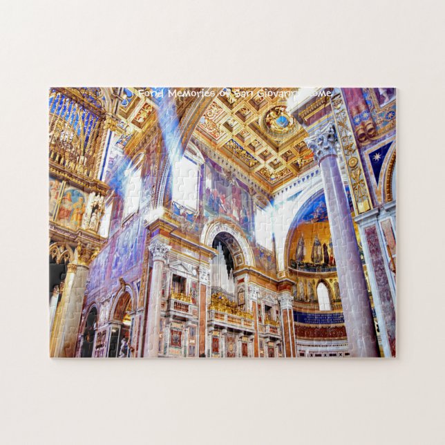 Basilica San Giovanni Rome. Jigsaw Puzzle (Horizontal)