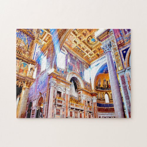 Basilica San Giovanni Rome Jigsaw Puzzle