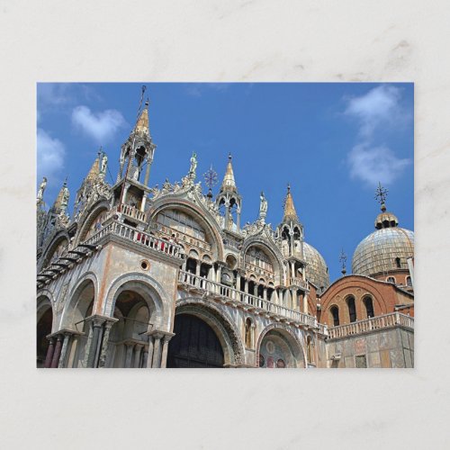 Basilica San Marco Venice Postcard