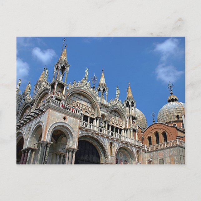 Basilica San Marco, Venice Postcard (Front)