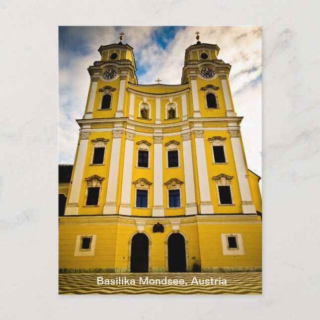 Basilika Mondsee, Austria Postcard (Front)