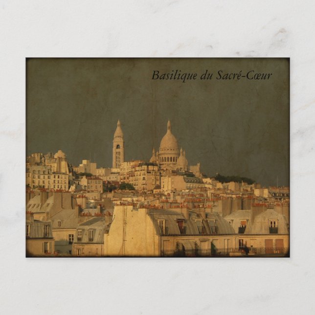 Basilique du Sacré-Cœur Postcard (Front)