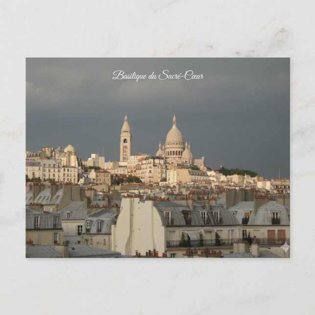 Basilique du Sacré-Cœur Postcard (Front)