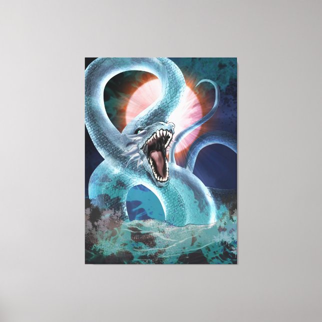 Basilisk Canvas Print (Front)