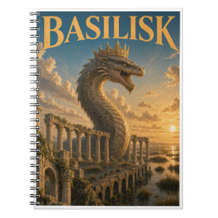 Basilisk, Gothic Fantasy Monster Notebook