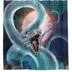 Basilisk Shower Curtain