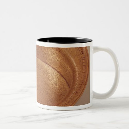 Basin decorated with geometric patterns Two_Tone coffee mug