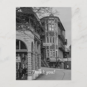 Basin Park And Flatiron Flats Grayscale Postcard