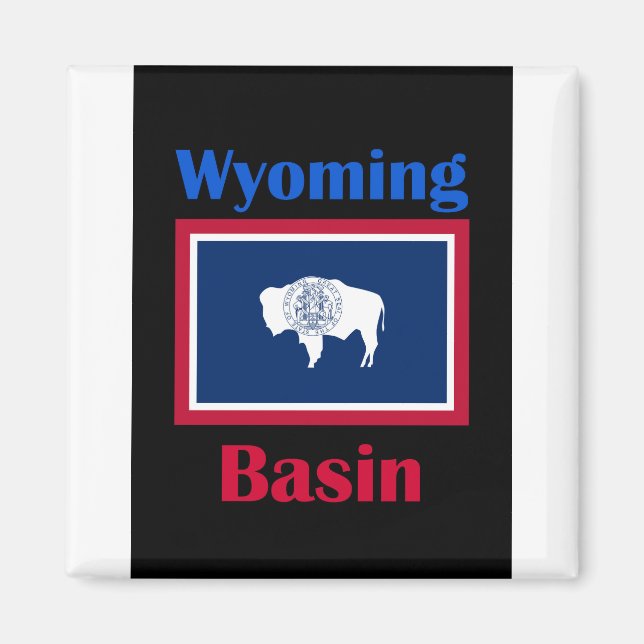 Basin Wyoming Magnet (Front)