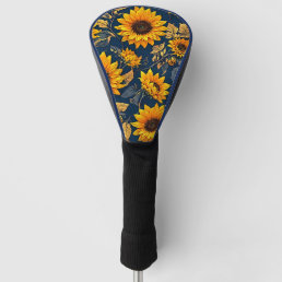 Bask in Sunshine on the Greens: Sunflowers Golf Head Cover