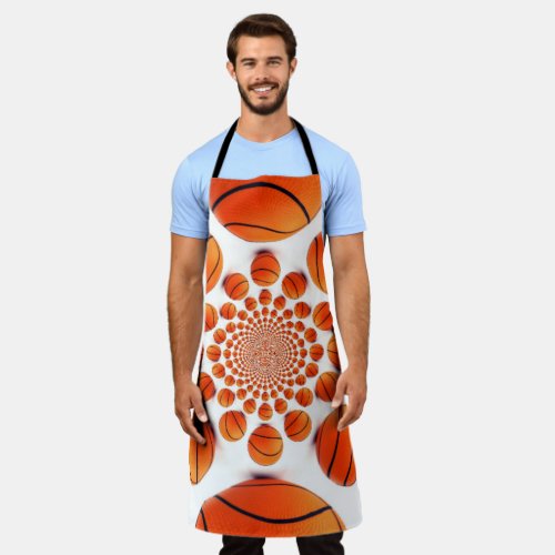 Basket ball beautiful amazing  apron