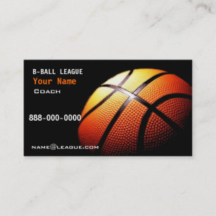 Basket Ball Calling Card
