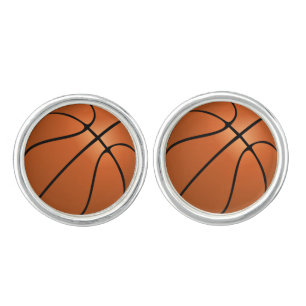 Basket ball cufflinks