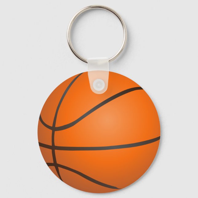 Basket Ball designed  Keychain (Front)
