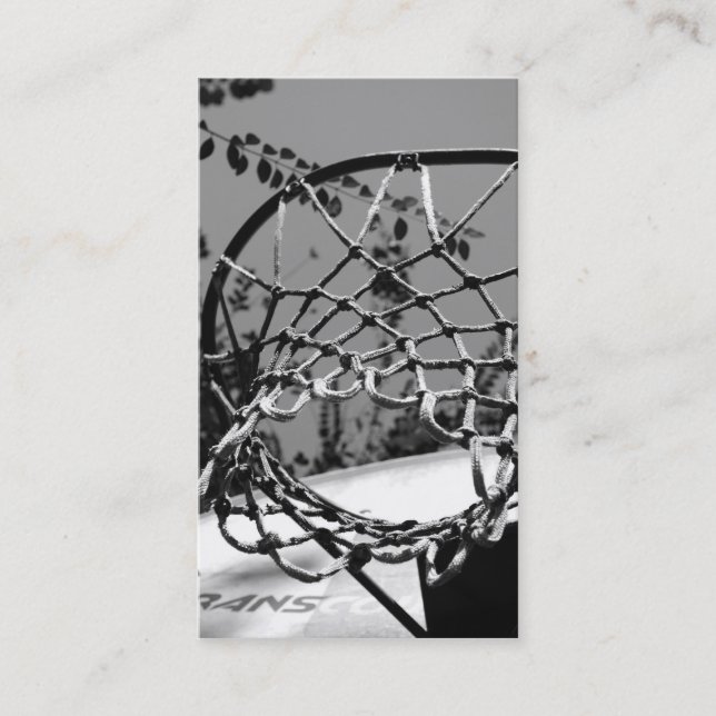 Basket Ball Net Business Cards (Front)