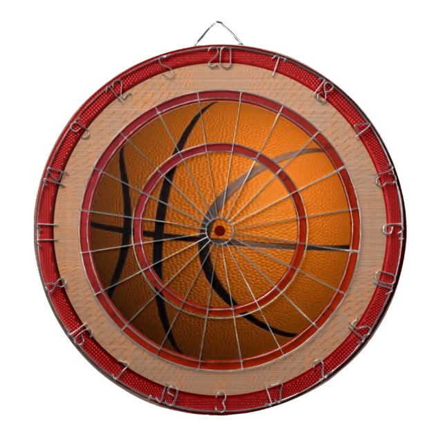 Basket Ball Regulation Dart Board (Front)