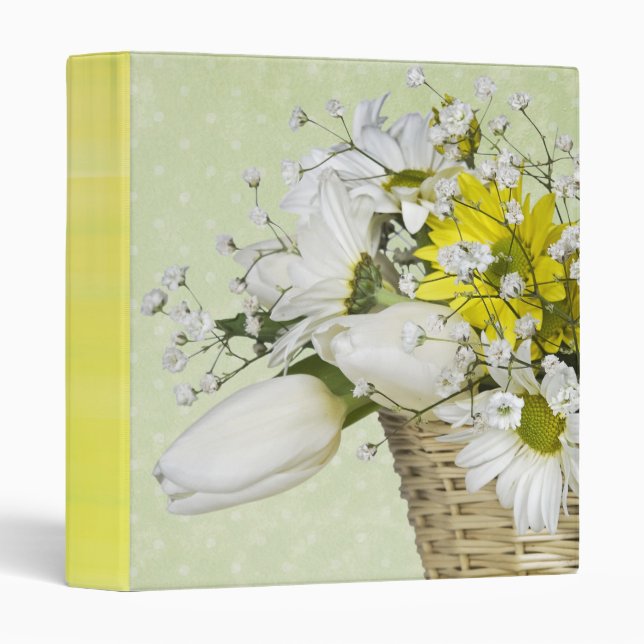 Basket Bouquet Binder (Front/Spine)