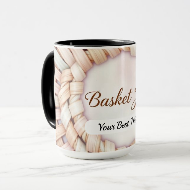 Basket Joy Weave Mug (Front Left)