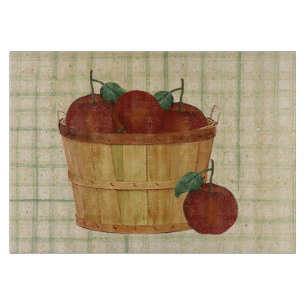 Basket Of Apples Cutting Board