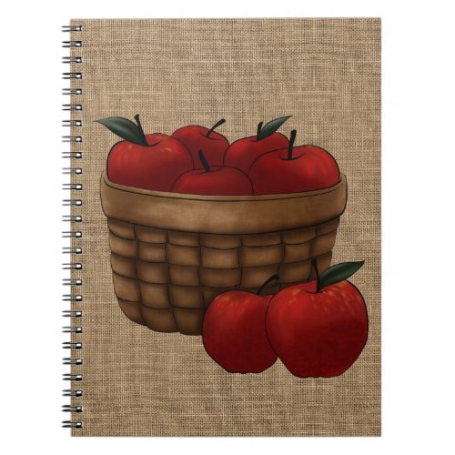 Basket of Apples Notebook