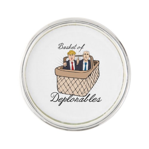 Basket of Deplorables _ Trump Pence __ Anti_Trump  Pin