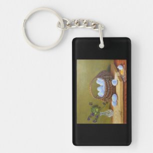 Basket of Eggs Keychain
