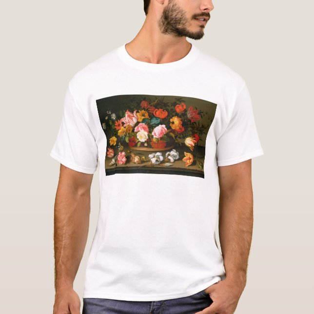 Basket of flowers, 1625 T-Shirt (Front)
